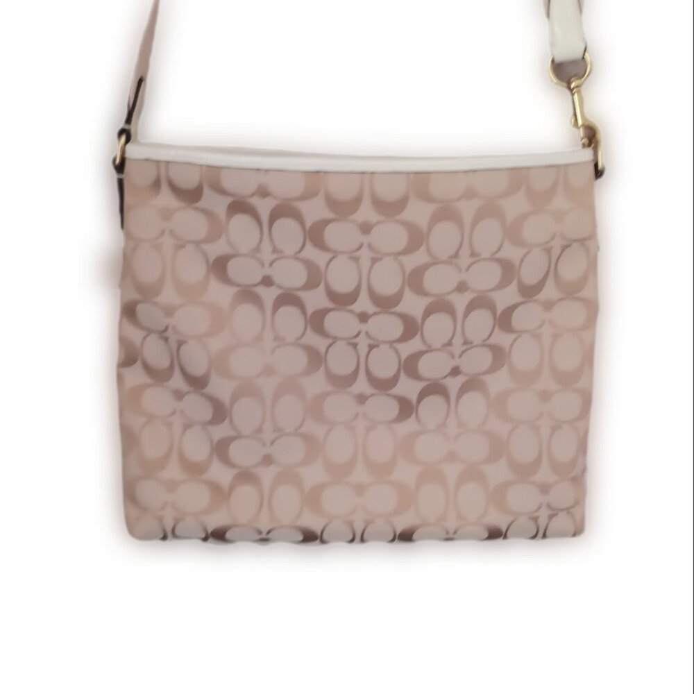 Coach Crossbody bag, EUC, style no. F28502, cream - Picture 2 of 6
